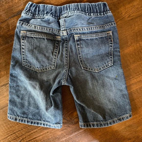Baby Gap Denim Shorts 3T Elastic Waist Pull On - Picture 2 of 4